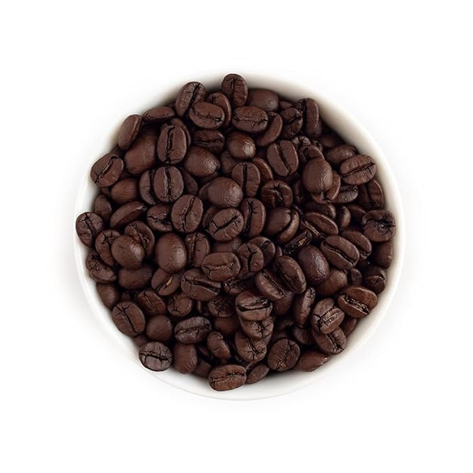 Fresh Roasted Coffee Dark Brazil 2 lb (32 oz) Med-Dark Roast Whole Bean Kosher