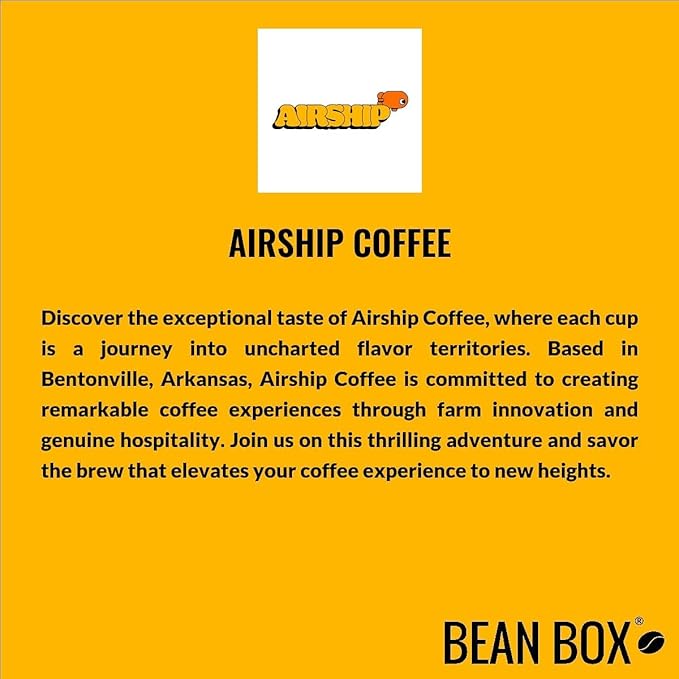 Bean Box Sampler - Roasted by Airship 3-Pack Freshly Ground Coffee Gourmet Coffee