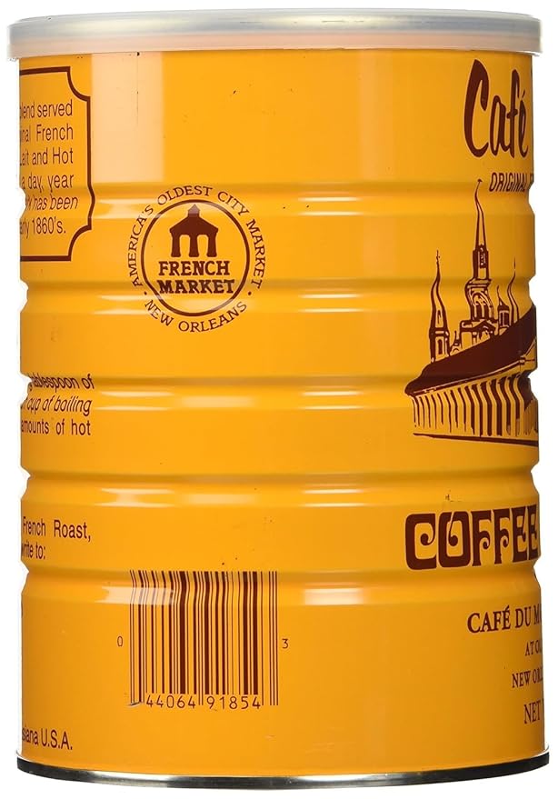 Cafe Du Monde Coffee with Chicory 15 oz (Pack of 6)