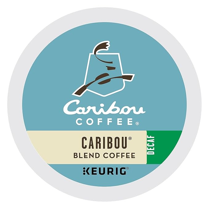 Caribou Blend Decaf Coffee K-Cups 24/Box