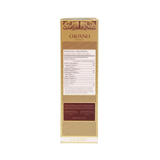 2 Boxes ORGANO King of Coffee 100% Certified Ganoderma Lucidum (50 Sachets)