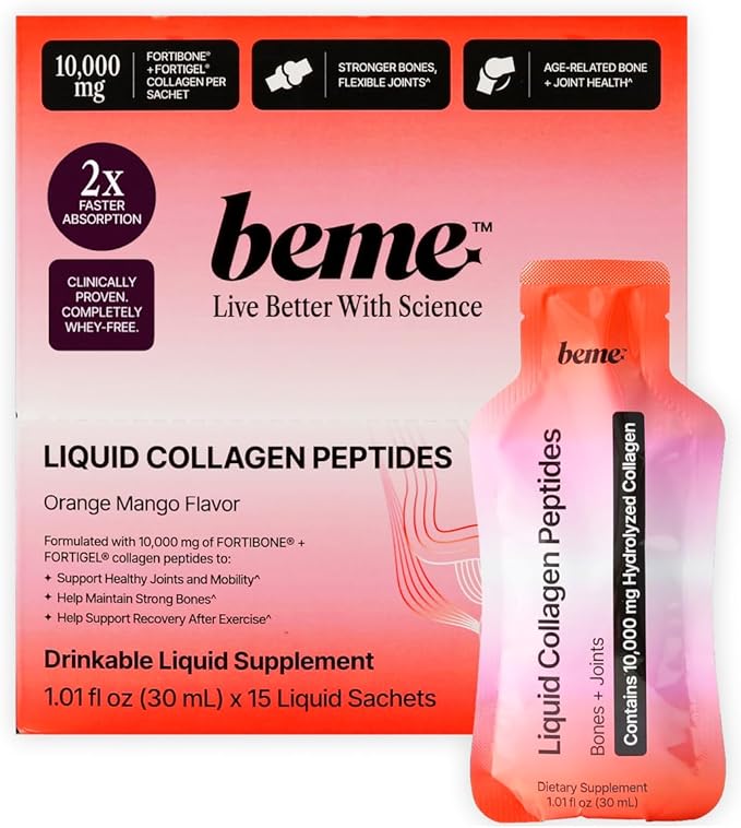 BeMe Longevity Protocol - Collagen for Bones and Joints + Collagen for Hair Skin and Nails