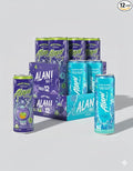 Alani Energy Drinks Assorted Variety Sugar Free Low Calorie Energy Drinks - Pre Workout Performance Zero Sugar 12 Fl Oz Cans ((12 Cans) 12 FL OZ Witch's Brew &amp Blue Slush)