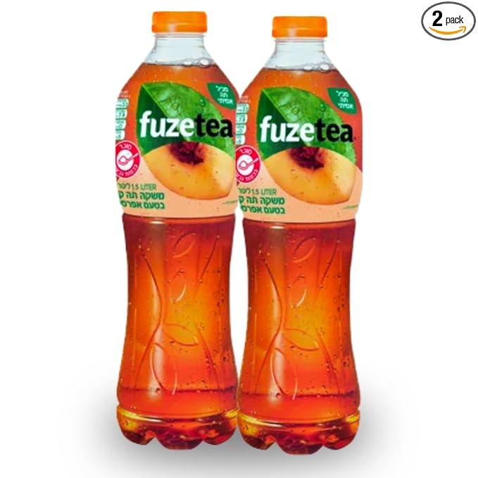 Kosher Fuze Tea Peach 1.5L Pack of 2