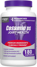 Nutramax Laboratories Cosamin® DS Joint Health Supplement with Glucosamine &amp Chondroitin for Adult Men &amp Women Joint Supplement 180 Capsules