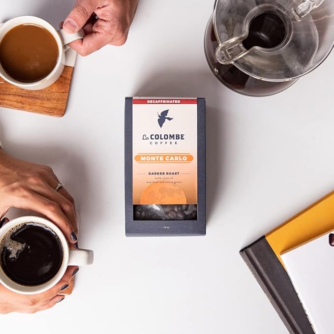 La Colombe Monte Carlo Decaf Whole Bean Coffee 12 Oz
