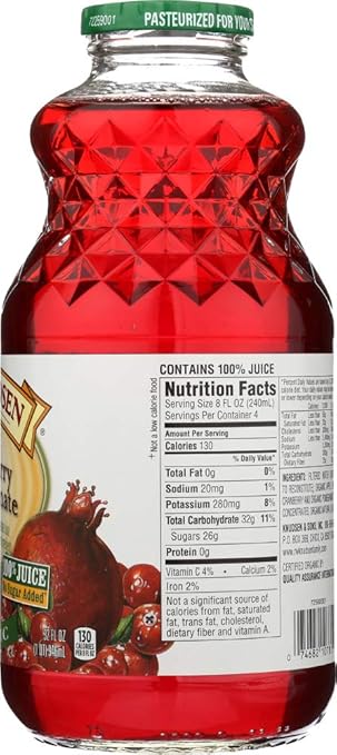 R.W. Knudsen Family Cranberry Pomegranate Juice 32 Fl Oz