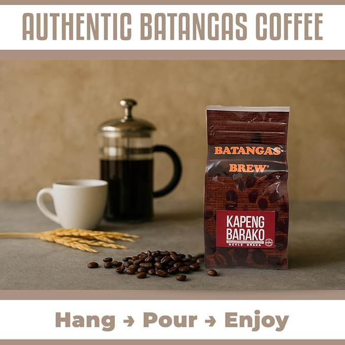 Batangas Brew Kapeng Barako Pack of 2 (300g Whole Beans)
