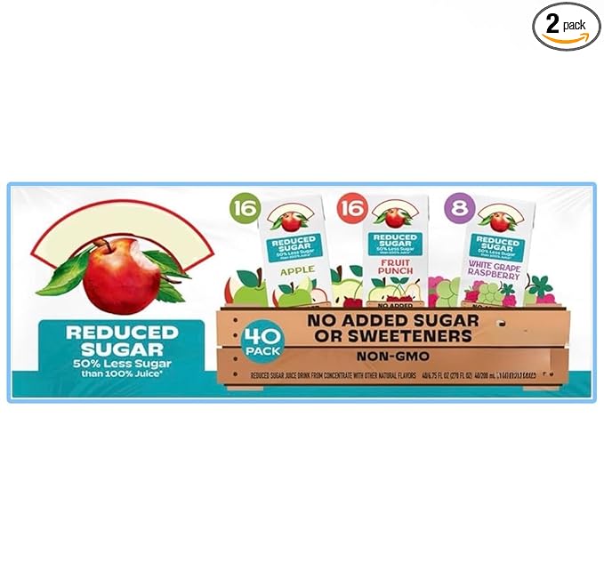 Eve Juice Reduced Sugar Variety Pack 6.75 fl. oz. 40 pk.