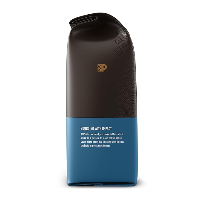 Peet's Coffee Medium Roast Ground Coffee 100% Arabica Coffee - Breakfast Blend 28 Ounce Bag