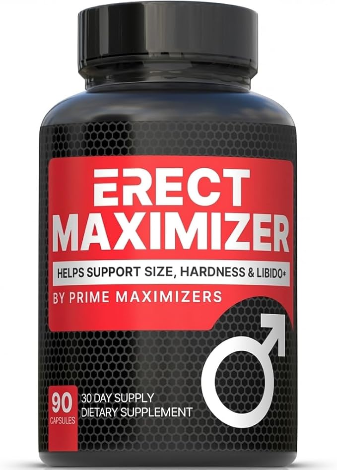 Premium Male Enhancement Fast Acting Blood Flow Support | Supports Performance Firmness Stamina &amp Desire | 9 in 1 High-Impact Dosage | Cali Manufactured 3rd Party Tested – 90 Caps