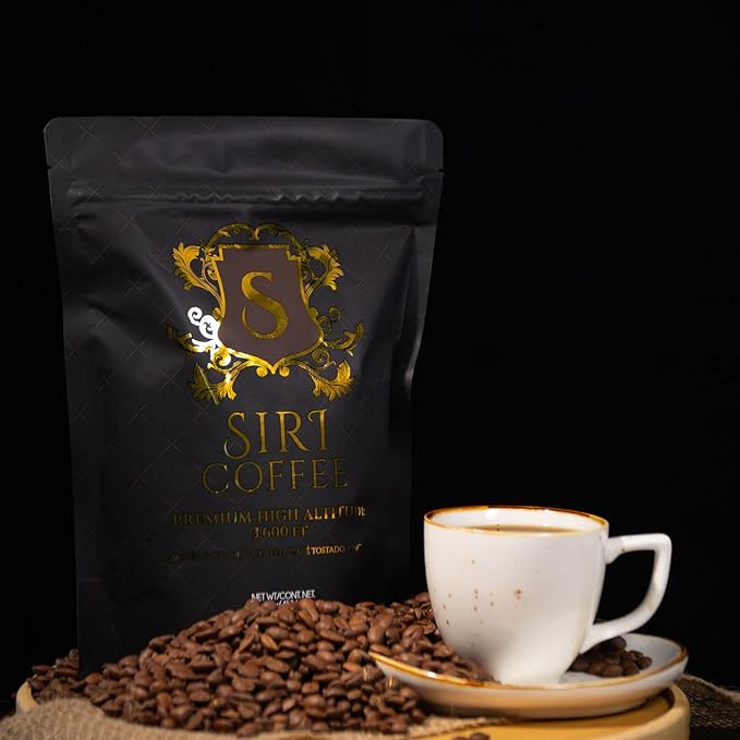 Siri Roast Medium Roast Ground Coffee 100% Arabica Coffee Smooth Rich Flavor with Chocolate Notes – Premium Fresh Roasted Coffee for Drip &amp French Press16 oz