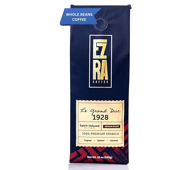 Le Grand Duc 1928 Medium Roast Whole Bean Coffee - 12 ounce