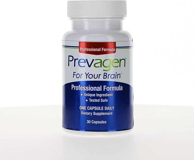 Prevagen Professional Formula - 30 Capsules (1 Month Supply) | Formulated for Your Brain | 40mg of Apoaequorin Plus Vitamin D3 with 7-Day Pill Minder