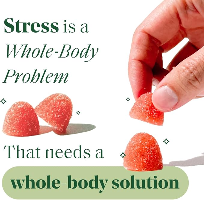 Semaine Stress Less Gummy with Cortisol Care™ 60 Count – Daily Support for Stress Mood &amp Sleep