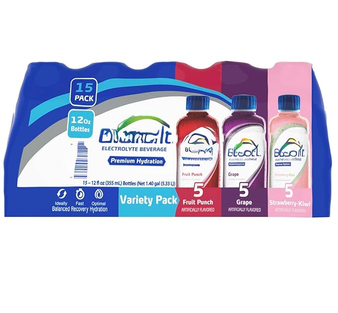 Electrolytes Premium Hydration Variety Pack 12 fl. oz. 15 pk.