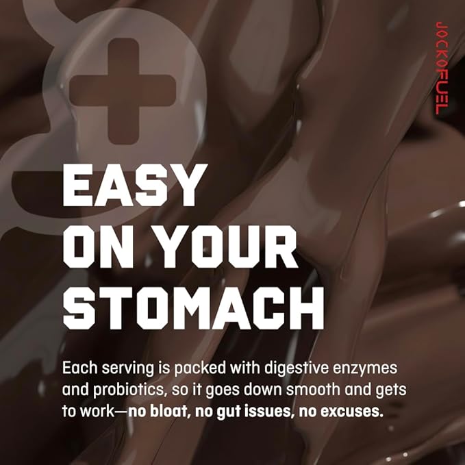 Jocko Fuel Whey Protein Powder Strawberry Milkshake 22g Protein Digestive Enzymes + Probiotic Blend No Sugar Added with Essential Amino Acids + Electrolyte Minerals 27 Servings
