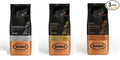 Bristot Italian Espresso Ground 250g Each: Cremoso Italiano + Moka Oro + 100% Arabica Medium Roast