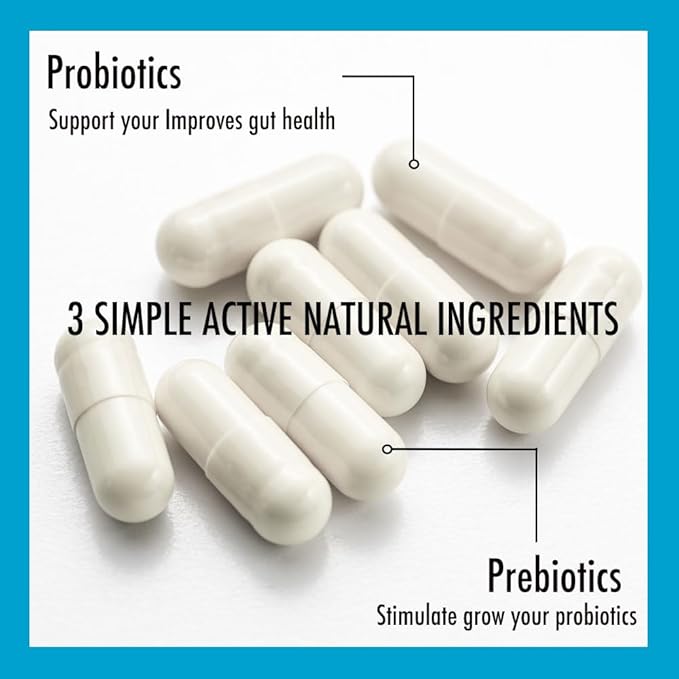 Probiohealth: Probiotics 6 Billion CFU Probiotics for Women and Men Lactobacillus casei (KE-99) FOS Trehalose Vegetarian Capsules 60 Count