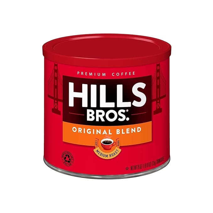Hills Bros Original Blend Medium Roast Coffee 26 Ounce (Pack of 3)