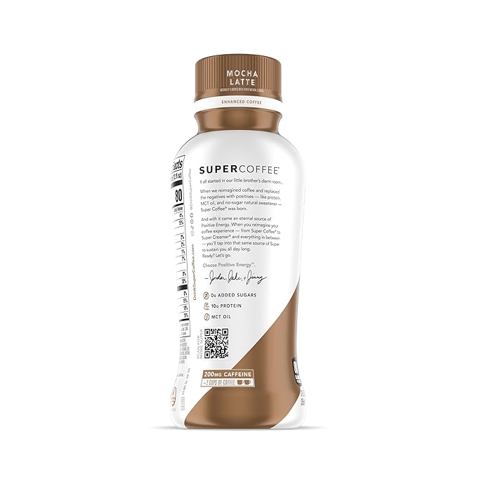 Kitu Super Coffee Sugar-Free Formula 10g Protein Keto Approved Lactose Free Soy Free Gluten Free (Pack of 6) (Sugar Free Mocha)
