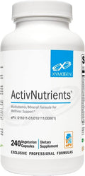 XYMOGEN ActivNutrients - Multivitamin &amp Multimineral Formula - Wellness Immune &amp Energy Support - Active B Vitamins &amp Chelated Minerals - Vegetarian Non-GMO &amp Gluten Free - 240 Count
