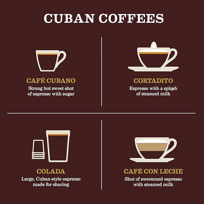 Gaviña Old Havana Espresso Whole Bean Coffee Medium-Dark Roast Nutty and Sweet 32 oz Bag