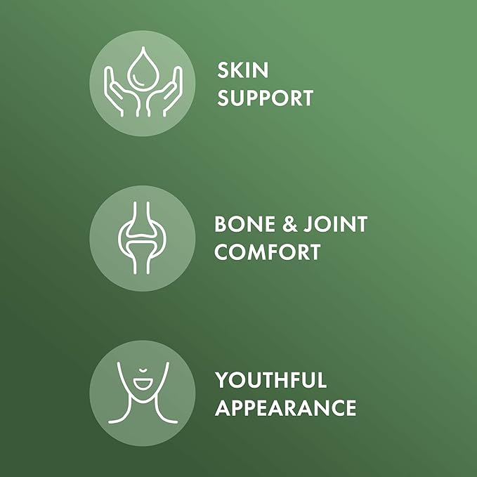 Dr. Mercola Organic Bone Broth Collagen Powder - Supports Bone Health &amp Muscle Growth - USDA Organic Non-GMO Gluten-Free &amp Dairy-Free - 30 Servings - Vanilla Flavor