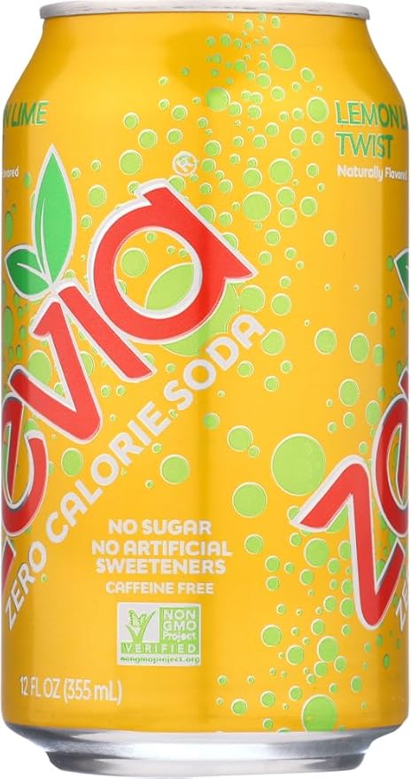Zevia Natural Twist Diet Soda ( 4x6/12 OZ) ( Value Bulk Multi-pack)12