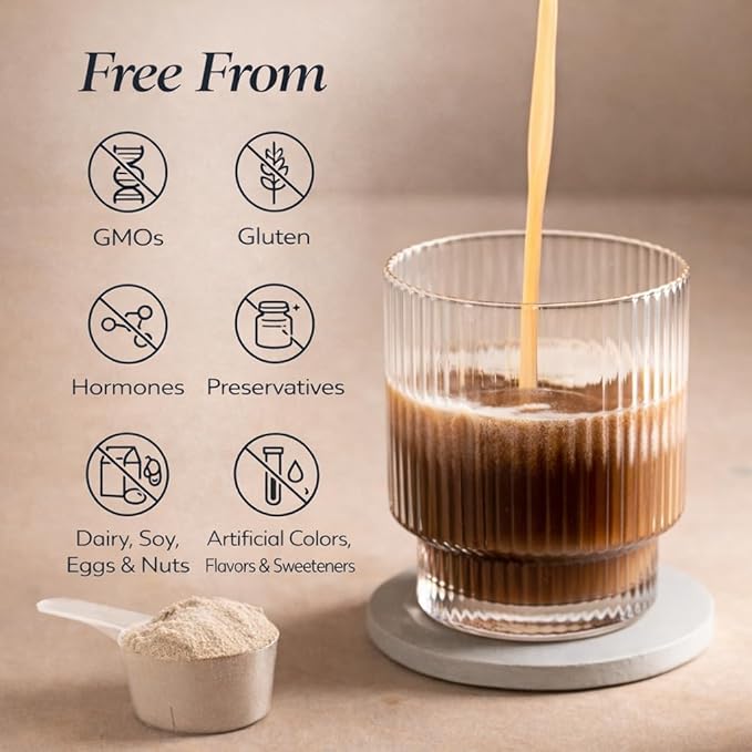 DOSE &amp CO. Vanilla Protein &amp Creamer Bundle – 14.8 oz + 12 oz | 20g Whey Protein + Hydrolyzed Type I &amp III Peptides | Supports Hair Skin &amp Nails | Non-GMO Gluten Free