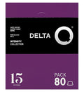 Delta Q MythiQ Espresso Pods for Delta Q machines Intensity 15 Notes of Cocoa Chocolate and Toasted Nuts XXL Pack - 80 Capsules