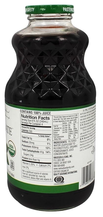 Just Pomegranate Juice 32 Ounces (Case of 12)