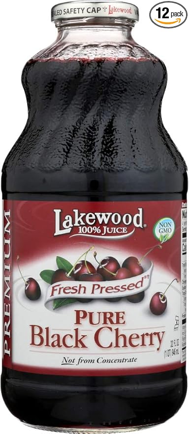 Pure Black Cherry Juice (Pack of 12)