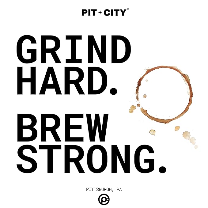 Pit City West End Signature Blend Dark Roast Whole Bean Coffee 12oz Bag - Full Bodied Roasted Nuts Caramel and Dark Chocolate Notes - Premium Small Batch Roasted - Pittsburgh