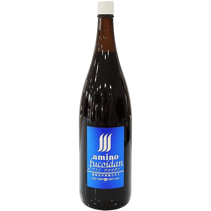 Sugarless [Ultra Low Molecular Weight Fucoidan Beverage] Made in Japan Brown Seaweed Mozuku Juice