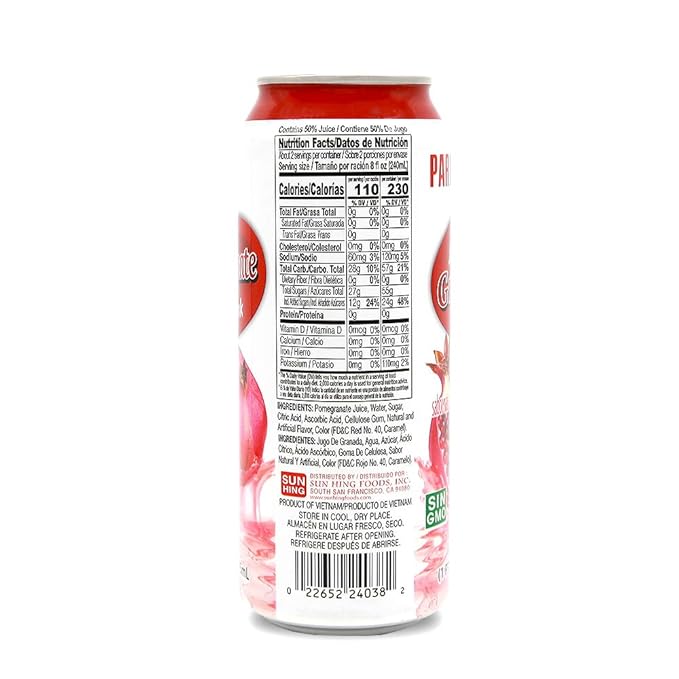 Parrot Brand Pomegranate Juice Drink 16.4 fl. oz.(Pack of 12)