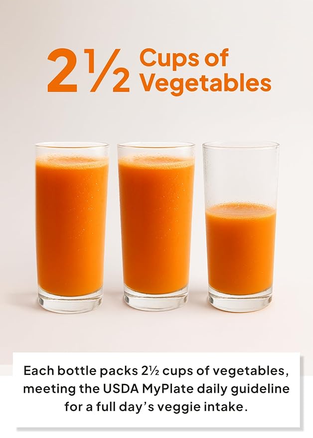 Korean Food HARU Veggie Tomato &amp Carrot Plant-Based Vegetable Drink 8.1 fl oz (240ml) × 24 Bottles