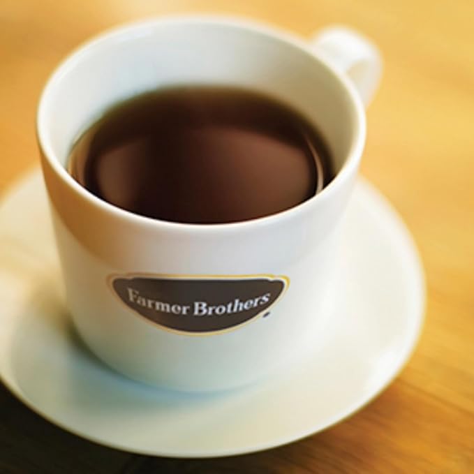 Farmer Bros Premium Blend 100% Arabica Whole Bean Coffee – Medium Roast with Nutty &amp Chocolatey Notes 5-lb Bag – Includes Direct Coffee Tea Est 2019 Barista Spoon with Clip