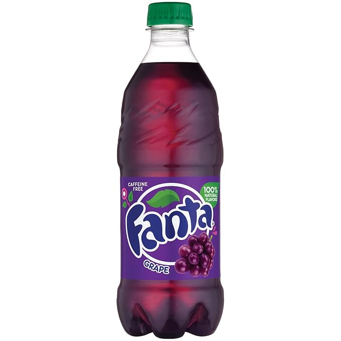 Fanta Orange Soda Berry Grape Strawberry Pina Colada Pineapple Variety Pack 20 Oz Bottles (Pack of 8 Total of 160 Oz) 20 Fl Oz (Pack of 8)