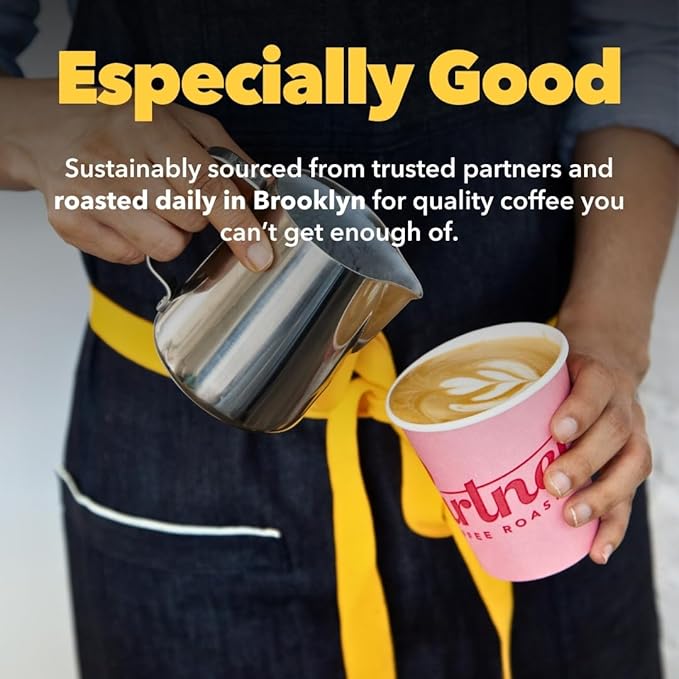PARTNERS COFFEE ROASTERS - Whole Bean Coffee (El Ramo - Colombian Light Roast) 12oz - Sweet Colombian Blend - Whole Coffee Beans - Lab Tested for Mycotoxins &amp Heavy Metals - Hand Roasted in NYC