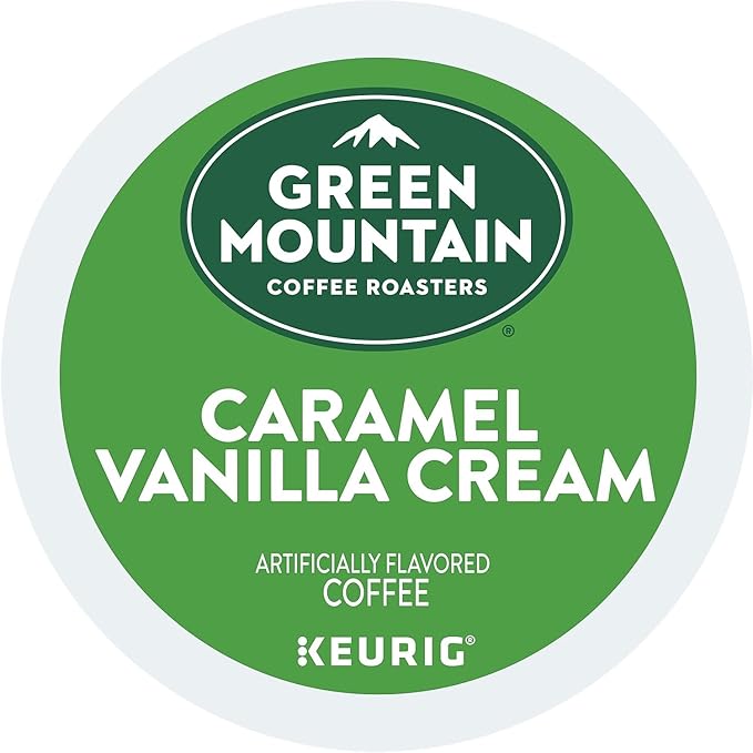Green Mountain Coffee Roasters 6700CT Caramel Vanilla Cream Coffee K-Cups 96/carton