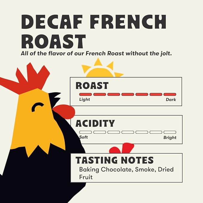 Peace Coffee Decaf French Roast Ground Dark Roast Coffee 12 oz Pack of 3 Organic Fair Trade Nutty Bold Flavor Shade Grown Fresh Roasted
