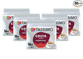 TASSIMO Costa Americano 16 T DISCs (Pack of 5 Total 80 T DISCs) white and red