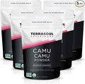 Terrasoul Superfoods Organic Camu Camu Powder 17.5 Oz (5 Pack) - Raw | Natural Vitamin C | Immune Support
