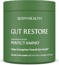 BodyHealth Gut Restore with PerfectAmino ImmunoLin and Humic Acid - Gut Health Supplement for Digestive and Immune Support - Unflavored - 30 Servings