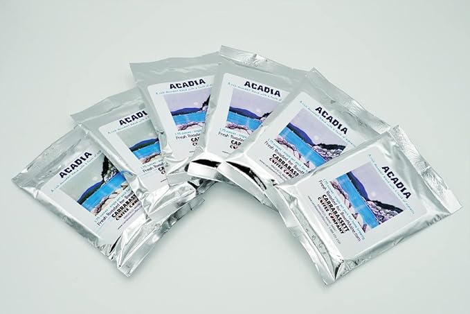Carrabassett Coffee - Fresh Roasted - Made in Maine - Single Pot Packs 1.75oz (Acadia Roast - 6 pack)