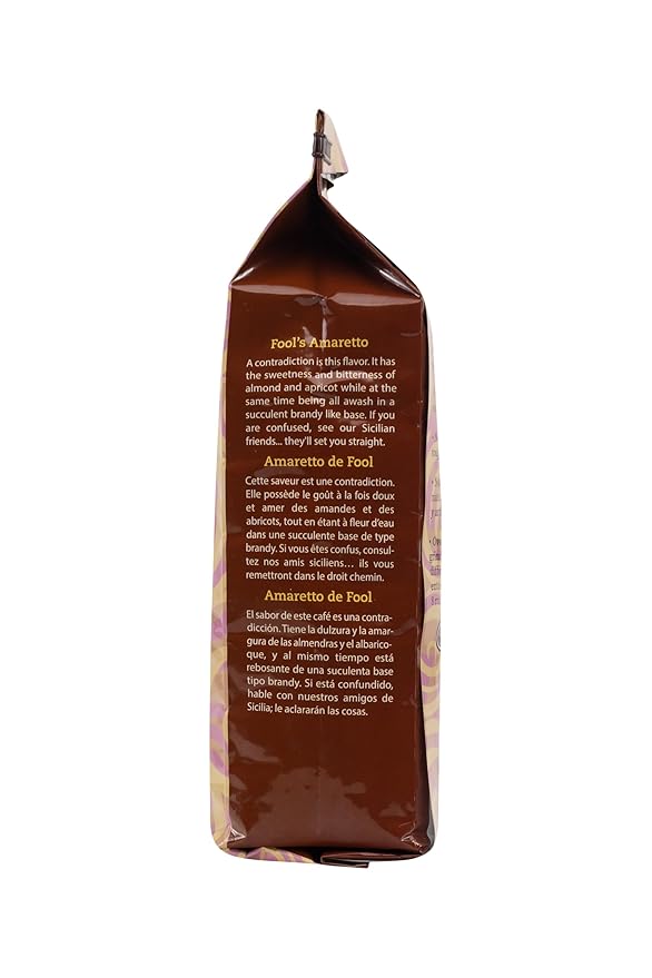 Coffee Fool's Decaf Amaretto (Coarse Grind)