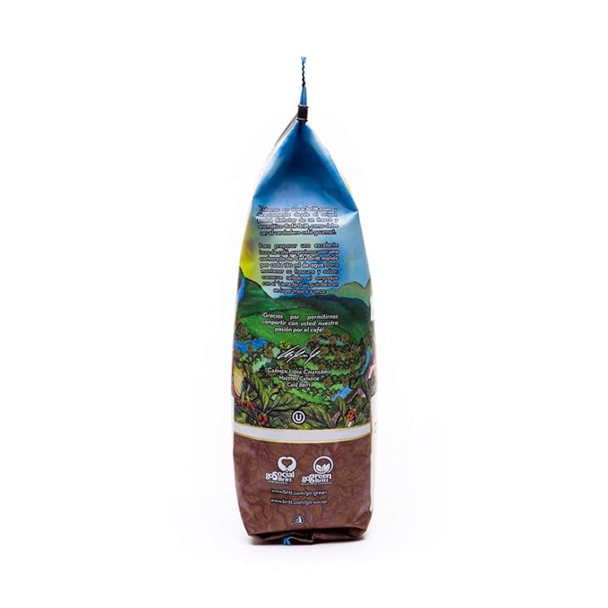 Café Britt® - Costa Rican Tres Rios Valdivia Coffee (12 oz.) (3-Pack) - Ground Arabica Coffee Kosher Gluten Free 100% Gourmet &amp Medium Light Roast
