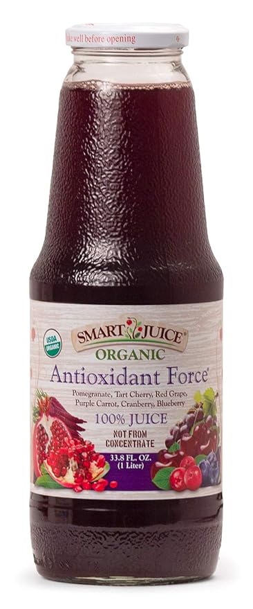 Smart Juice Antioxidant Force Organic Juice - 33.8 fl oz (1L) - (Pack of 6)