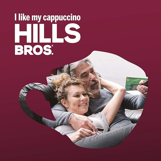 Hills Bros. Cappuccino (Hazelnut Classic Cappuccino &amp Salted Caramel) Variety Pack